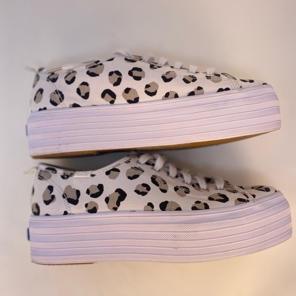 Keds Triple Platform Dream Foam Leopard Print - Picture 6 of 9